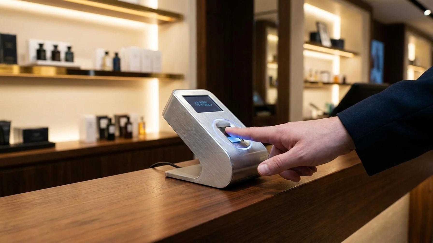 Apprehension Biometric Payment solution in Bodoni Finance